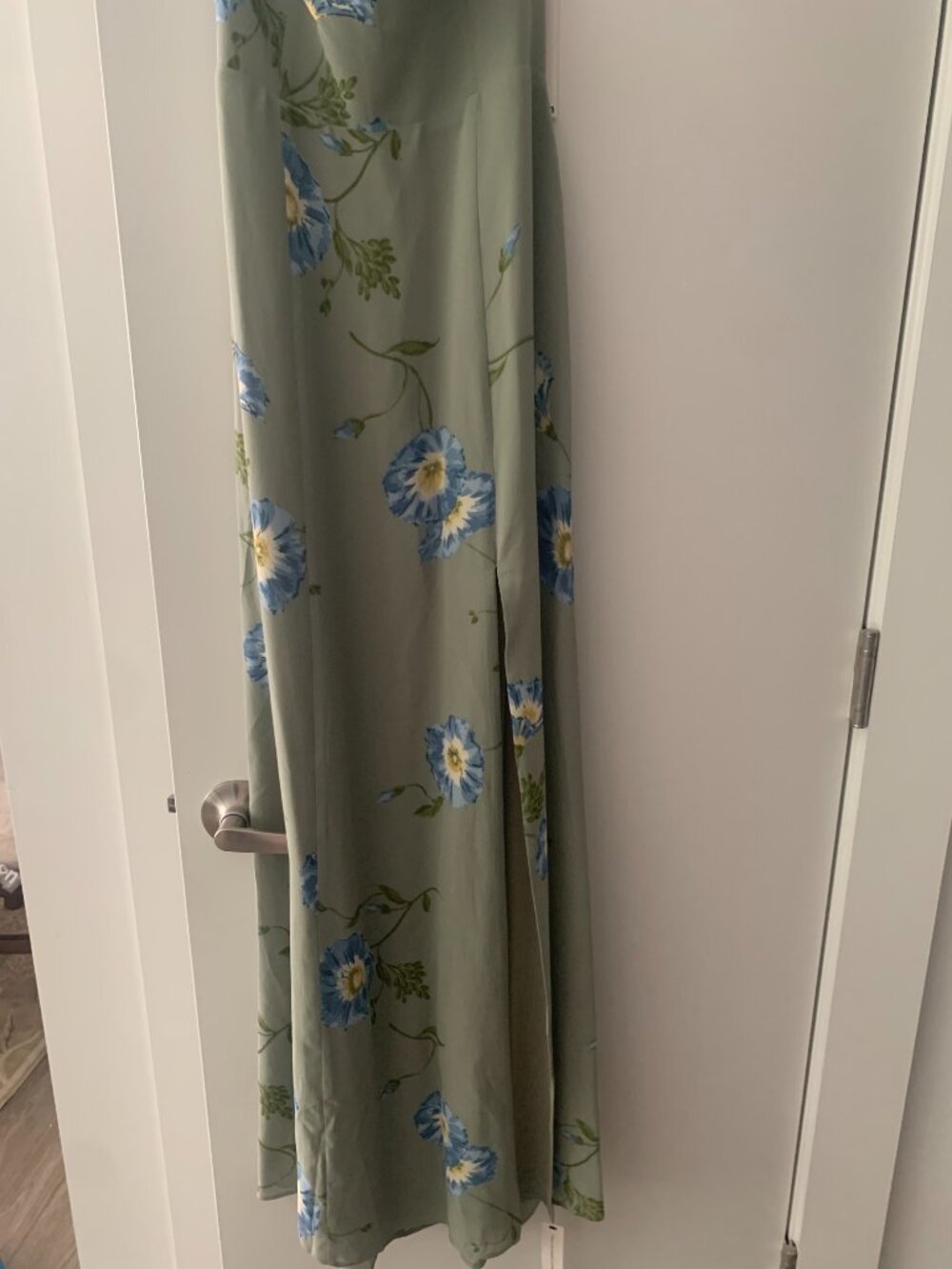 Reformation Jovelle Dress Green - Size 4 - Picture 2 of 5